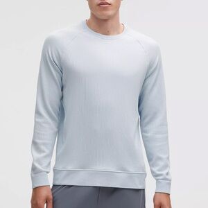 Lululemon Engineered Warmth Long-Sleeve Crew XXL Starch Blue RUNS SMALL